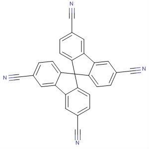 Structure of 9,9'-Spirobi[9H-fluorene]-3,3',6,6'-tetracarbonitrile