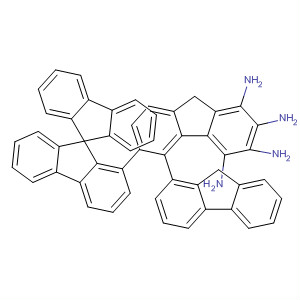 9,9'-Spirobi[9H-fluorene]-3,3',6,6'-tetramine结构式