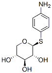 Structure of P-AMINOPHENYL-1-THIO-B-D-XYLOPYRANOSIDE
