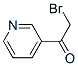 3-(2-溴乙酰基)吡啶结构式