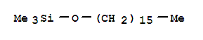 Structure of (HEXADECYLOXY)TRIMETHYLSILANE