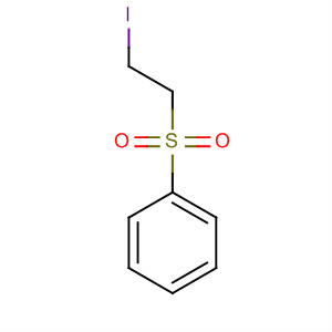 Benzene, [(2-iodoethyl)sulfonyl]-结构式