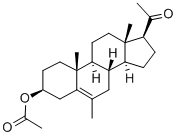 6-METHYLPREGNENOLONE结构式