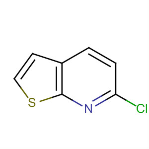Thieno[2,3-b]pyridine, 6-chloro-结构式