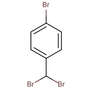 Benzene, 1-bromo-4-(dibromomethyl)-结构式