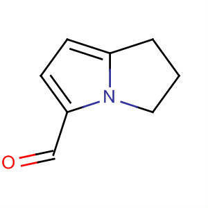 Structure of 1H-Pyrrolizine-5-carboxaldehyde, 2,3-dihydro-