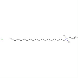 Structure of 1-Octadecanaminium, N,N-dimethyl-N-2-propenyl-, chloride