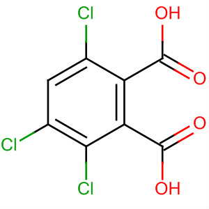 1,2-Benzenedicarboxylic acid, 3,4,6-trichloro-结构式