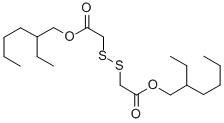 2,2’-dithiobis(aceticacid),bis(2-ethylhexyl)ester结构式
