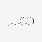 Structure of NAPHTHALENE,6-ETHOXY-1,2,3,4-TETRAHYDRO-