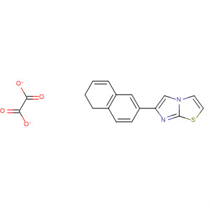 5,6-二氢-6-(2-萘基)咪唑并[2,1-b]噻唑草酸盐结构式