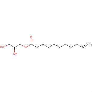 10-Undecenoic acid, 2,3-dihydroxypropyl ester结构式