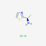 Structure of (R)-1-(thiazol-2-yl)ethanaMine hydrochloride