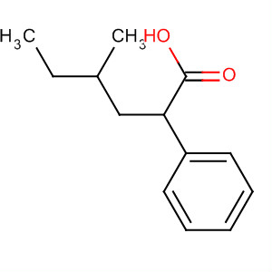 Structure of Benzenehexanoic acid, 4-methyl-