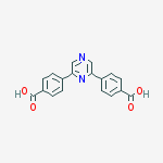 Structure of 2,6-Di(4-carboxyphenyl)pyrazine