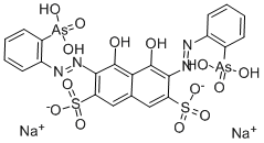 Structure of ARSENAZO III DISODIUM SALT