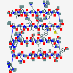 Structure of OXYNTOMODULIN