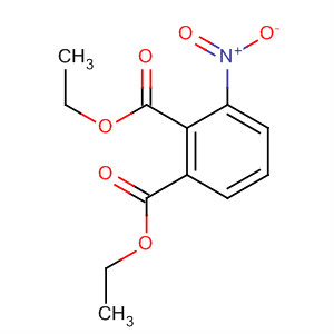 1,2-Benzenedicarboxylic acid, 3-nitro-, diethyl ester结构式