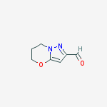 Structure of 5H-PYRAZOLO[5,1-B][1,3]OXAZINE-2-CARBOXALDEHYDE,6,7-DIHYDRO-