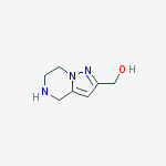 Structure of (4,5,6,7-TETRAHYDROPYRAZOLO[1,5-A]PYRAZIN-2-YL)METHANOL