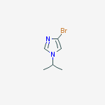 Structure of 4-Bromo-1-(iso-propyl)-1H-imidazole