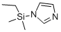 Structure of DIMETHYLETHYLSILYLIMIDAZOLE