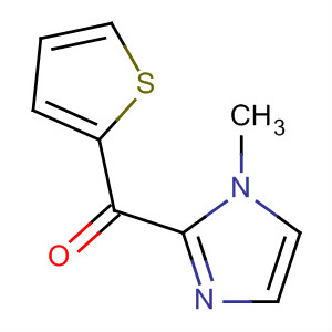 Structure of Methanone, (1-methyl-1H-imidazol-2-yl)-2-thienyl-