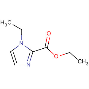 1H-Imidazole-2-carboxylic acid, 1-ethyl-, ethyl ester结构式