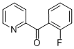 Structure of 2-(2-FLUOROBENZOYL)PYRIDINE