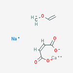 Structure of CALCIUM/SODIUM PVM/MA COPOLYMER