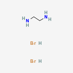Structure of 1,2-Ethanediamine, hydrobromide (1:2)