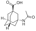 Structure of 3-ACETYLAMINO-ADAMANTANE-1-CARBOXYLIC ACID