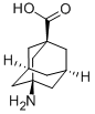 3-氨基-金刚烷-1-羧酸结构式