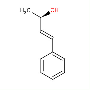 Structure of 3-Buten-2-ol, 4-phenyl-, (2R,3E)-
