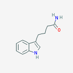Structure of Indole-3-Butyramide,  95%