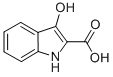 3-羟基吲哚-2-羧酸结构式