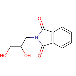 Structure of 1H-Isoindole-1,3(2H)-dione, 2-(2,3-dihydroxypropyl)-