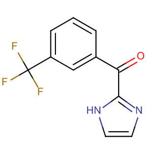 Structure of Methanone, 1H-imidazol-2-yl-[3-(trifluoromethyl)phenyl]-