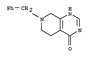 Structure of 7-benzyl-5,6,7,8-tetrahydropyrido[3,4-d]pyrimidin-4(3H)-one