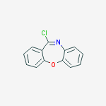 Structure of Dibenz[b,f][1,4]oxazepine, 11-chloro-