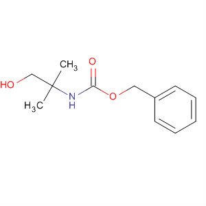 Structure of Carbamic acid, (2-hydroxy-1,1-dimethylethyl)-, phenylmethyl ester