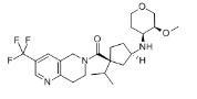 Structure of MK-0812
