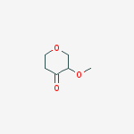 Structure of tetrahydro-3-methoxy-4H-Pyran-4-one