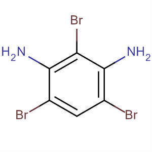 1,3-Benzenediamine, 2,4,6-tribromo-结构式