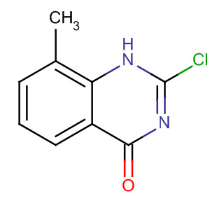 Structure of 4(1H)-Quinazolinone, 2-chloro-8-methyl-