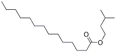 Structure of isopentyl myristate