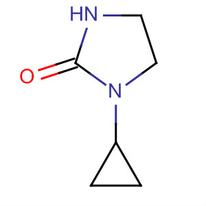 Structure of 2-Imidazolidinone, 1-cyclopropyl-