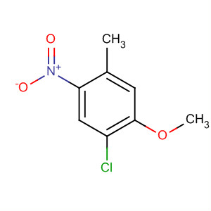 Structure of 1-Chloro-2-methoxy-4-methyl-5-nitrobenzene