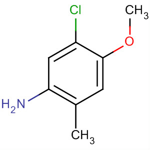 Benzenamine, 5-chloro-4-methoxy-2-methyl-结构式
