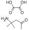 Structure of 1,1-dimethyl-3-oxobutylammonium hydrogen oxalate